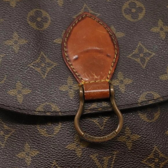 LOUIS VUITTON Monogram Saint Cloud GM Shoulder Bag M51242 LV Auth BA382 - Picture 9 of 16